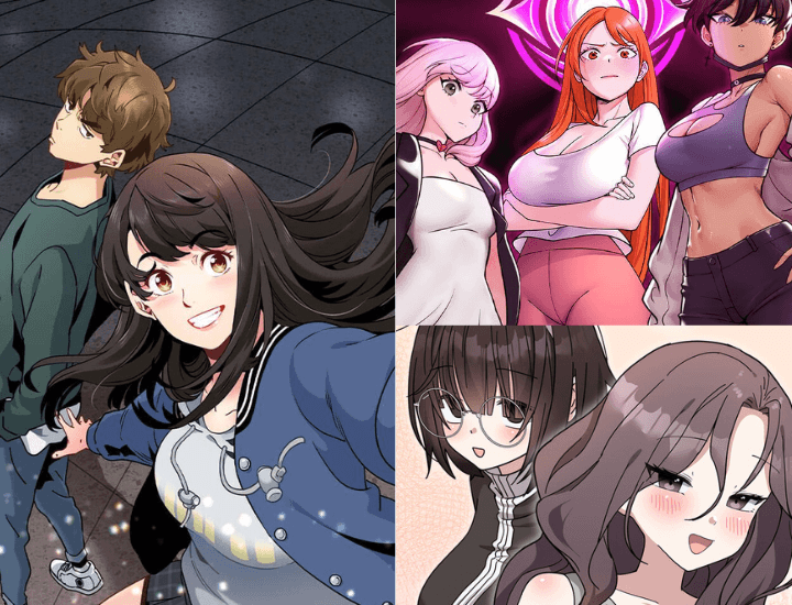 Combined Thumbnail (Snapping into love, hypnotist security guard, knot my secret)